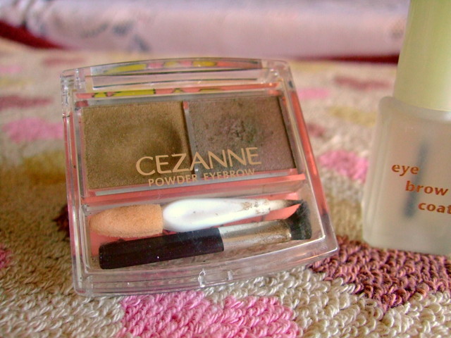 CEZANNE塞尚 雙色立體眉粉彩（橄欖棕）